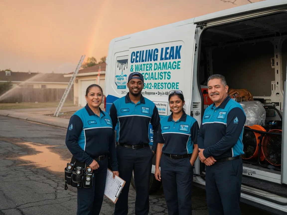 Ceiling Leak Cleanup company in Elkhart, IL